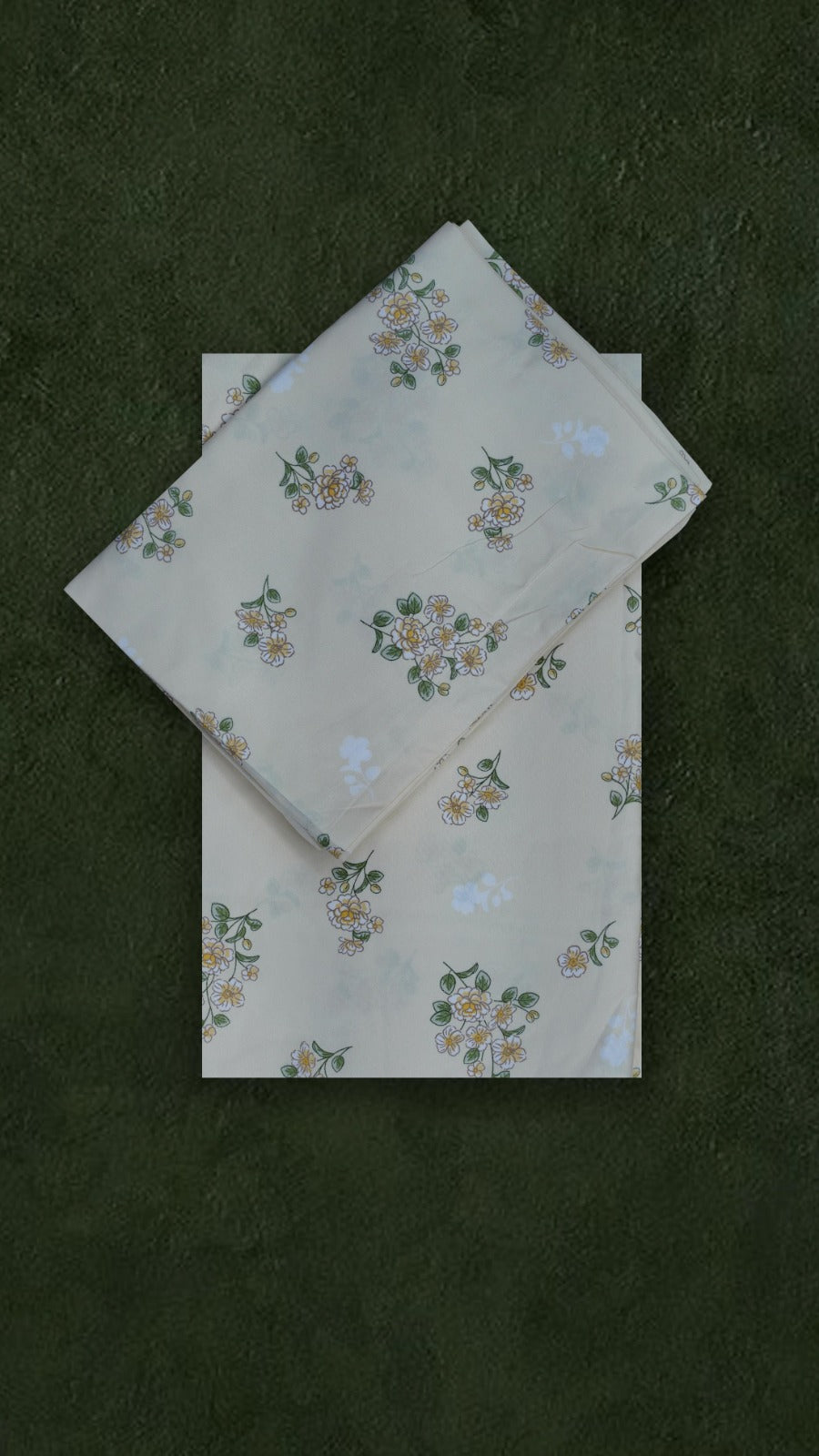 Queen size cotten blend bedsheet