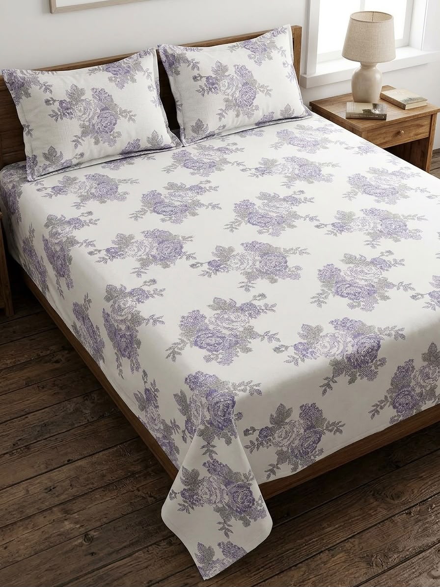 Cotton Queen BedSheets-589