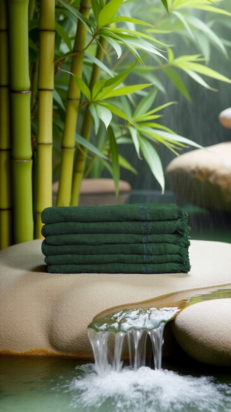 Micro Cotton Bath Colour Towel !  Combo Set Of 2