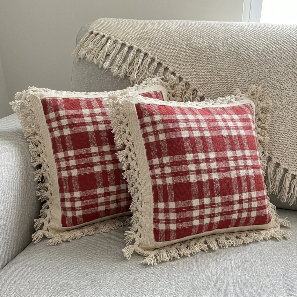 crochet cushion covers