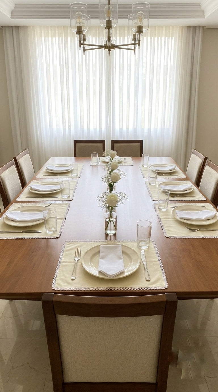 Table placemat 6 combo