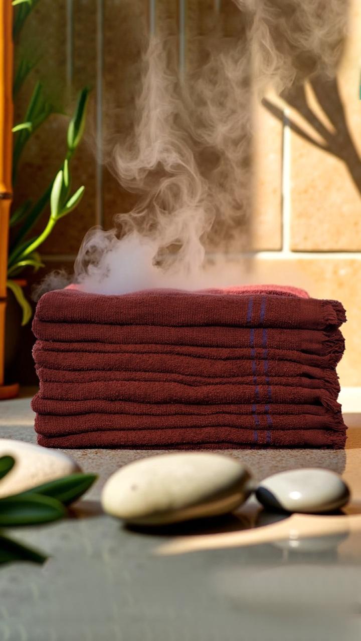 Micro Cotton Baby Bath Colour Towel ! Combo Set Of 2