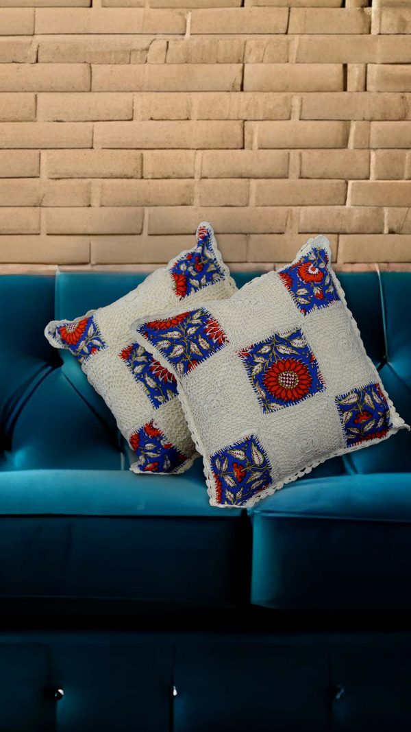 Premium Crochet Cushion Cover