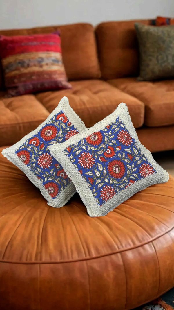 Premium Crochet Cushion Cover