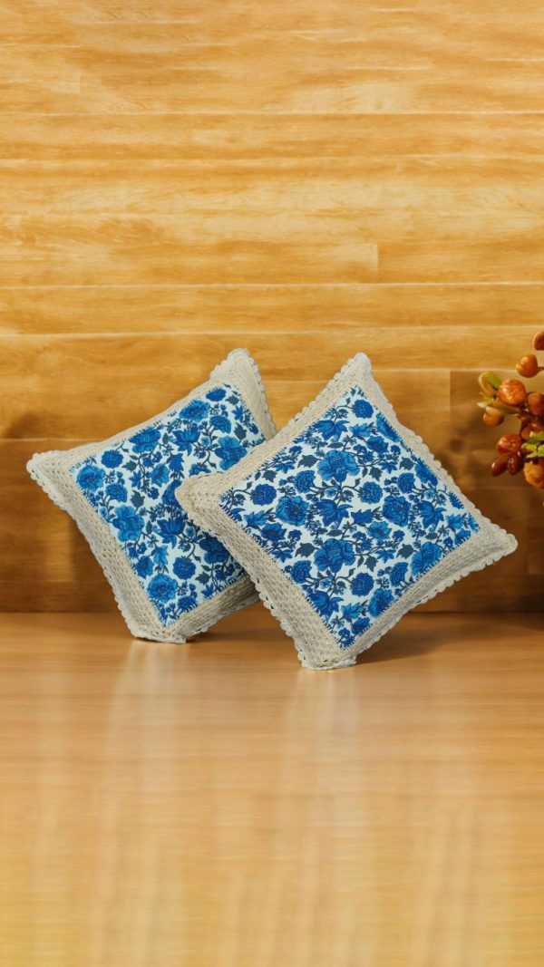 Premium Crochet Cushion Cover – 16x16 Inch