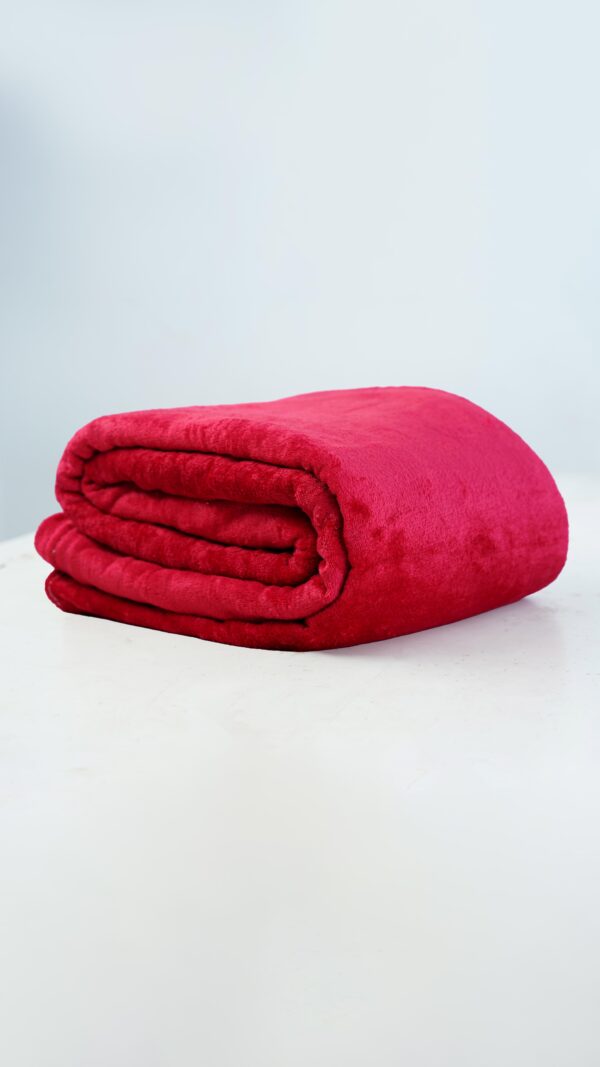 Classic Plain Blanket for Daily Use – Double Size – ₹499 Only