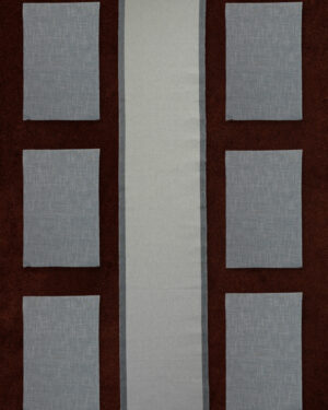 1 Runner + 6 Placemat Combo (RED)