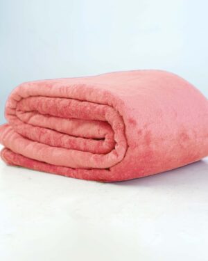 Velvet double coat blanket gifting option