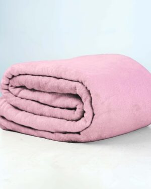 Soft touch plain velvet blanket home use