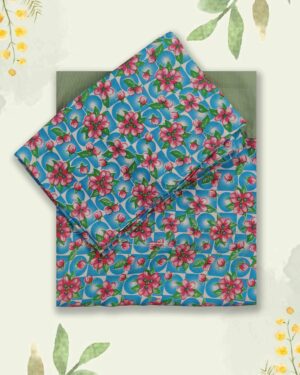 Hotel Style Thick Cotton Queen Size Border Bedsheet – ₹589 Only