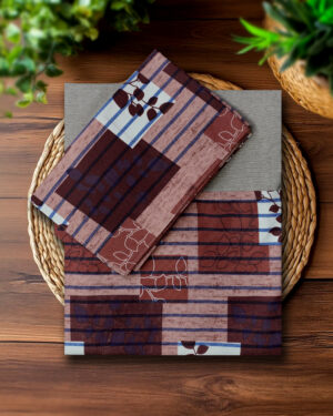 Comfortable pure cotton queen size border bedsheet