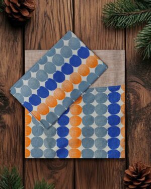 Traditional handloom cotton queen size bedsheet