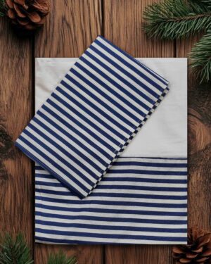 Pure cotton queen size bedsheet 90x100 with 2 pillow covers