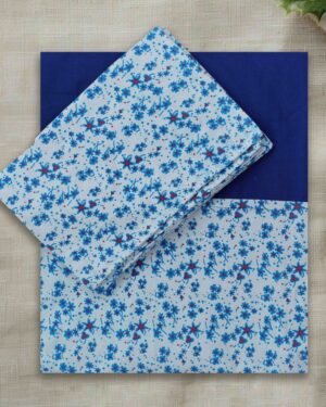 Breathable thick cotton queen size bedsheet