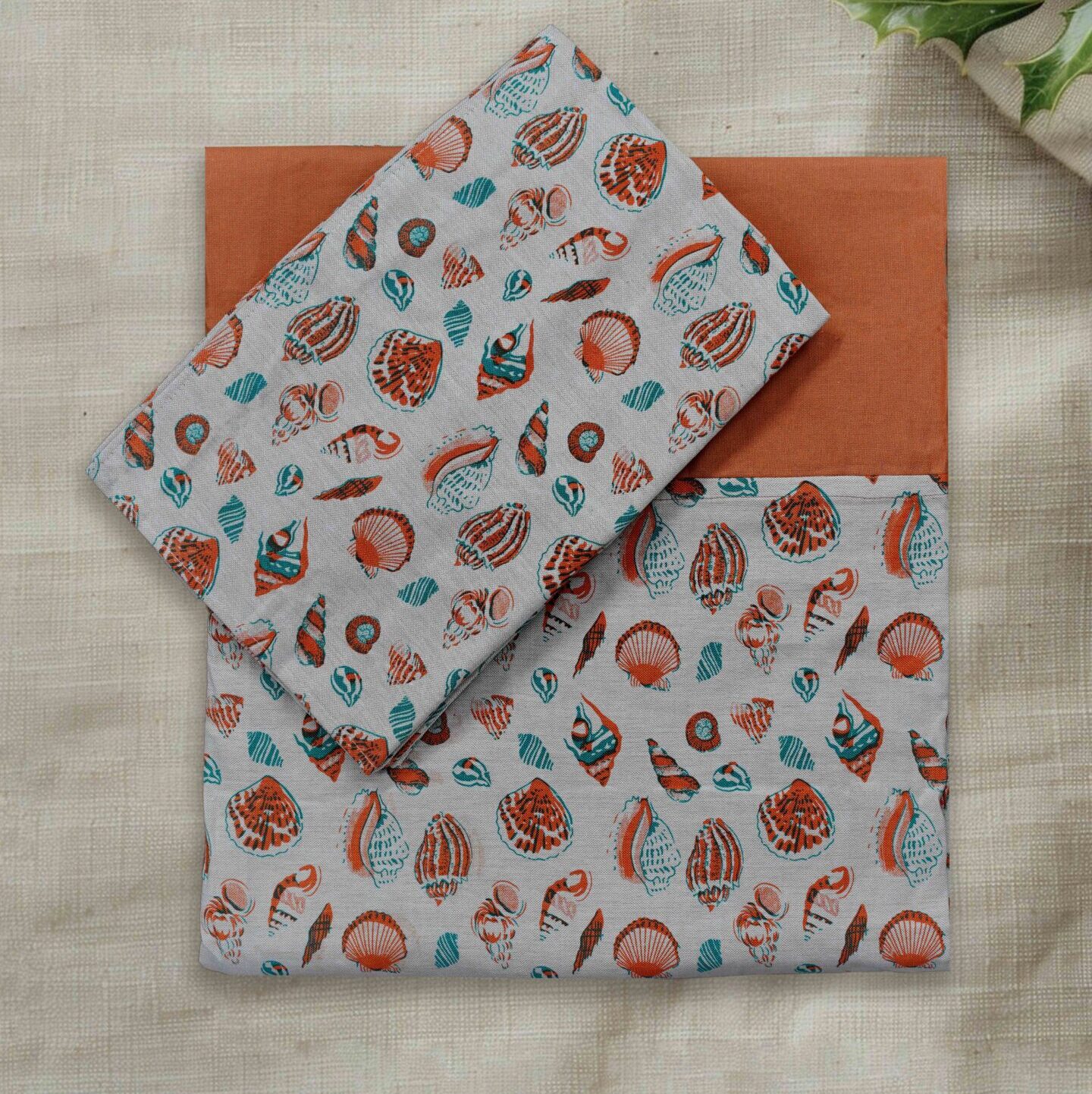 Soft thick cotton queen bedsheet border style