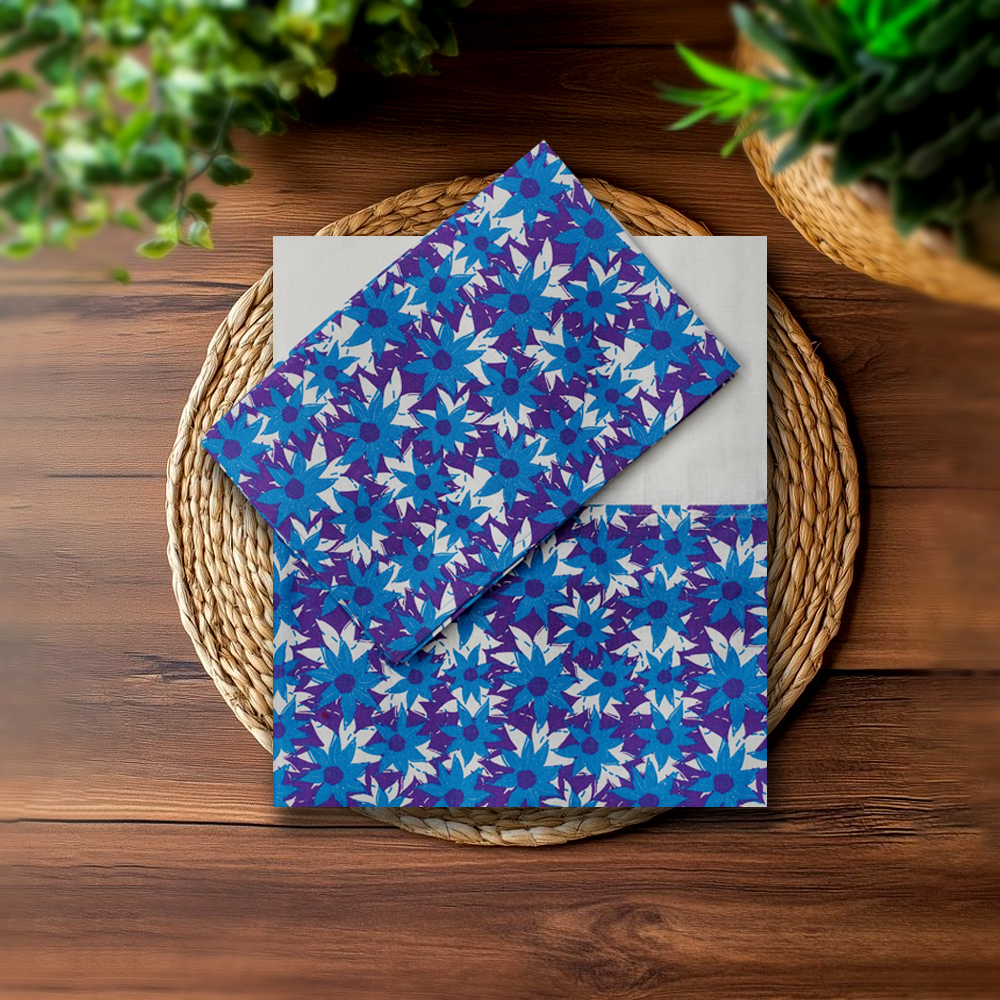 Soft handloom cotton bedsheet queen size 90×100