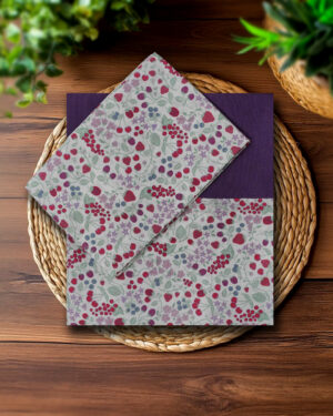 Designer border pure cotton queen size bedsheet