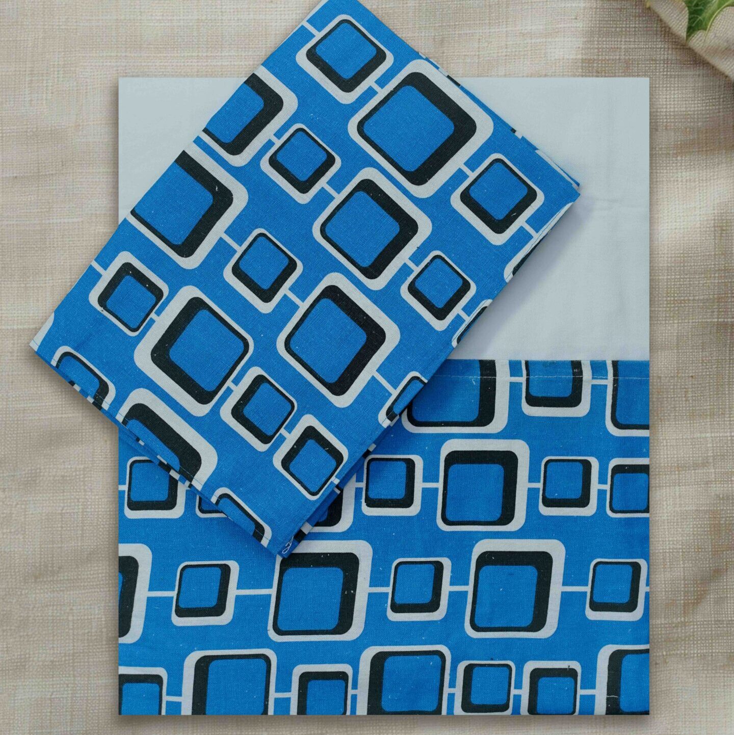 Hotel style thick cotton queen size bedsheet