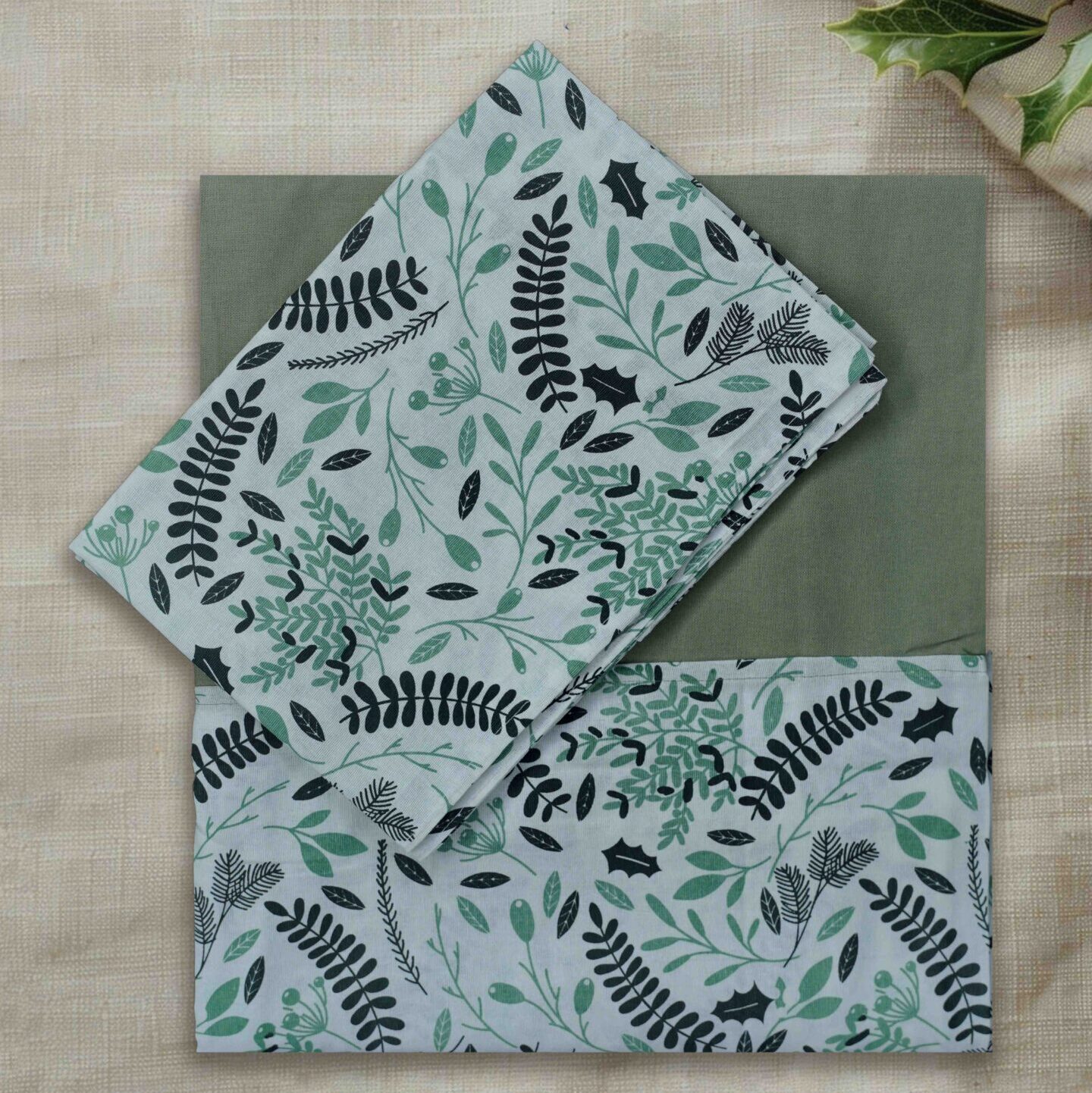 Elegant thick cotton queen size bedsheet border design