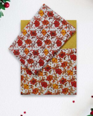 Queen size pure cotton bedsheet with pillow covers free shipping