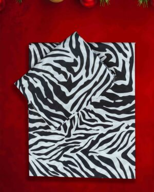 Soft cotton single bedsheet for daily use with matching pillow cover