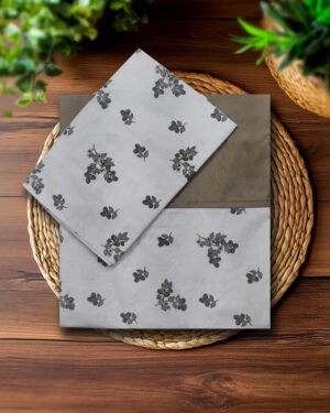 Classic handloom cotton queen size bedsheet with pillows