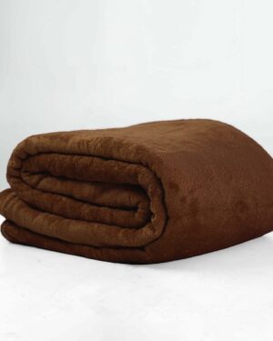 Premium plain velvet double layer blanket