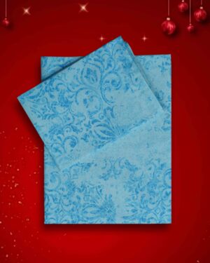 Printed pure cotton single bedsheet set with pillow cover comfortable fabric