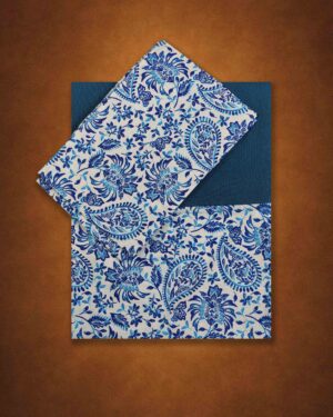 Smooth finish cotton border bedsheet set