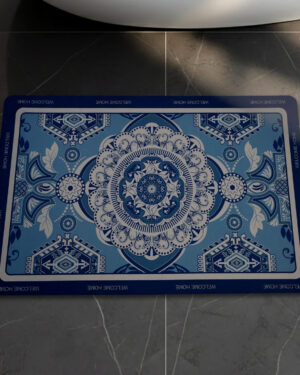 Quick dry 3D colour printed door mat for home entrance