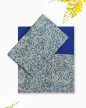 Premium Cotton Queen Bedsheet (90x100) Border Design with 2 Pillow Covers – Only ₹589