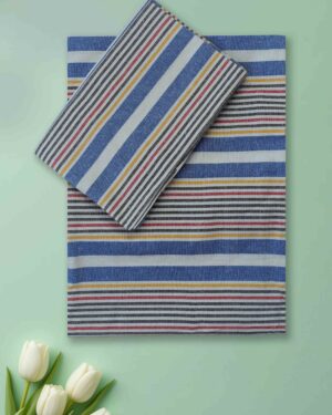 comfortable cotton queen bedsheet border design pillow covers