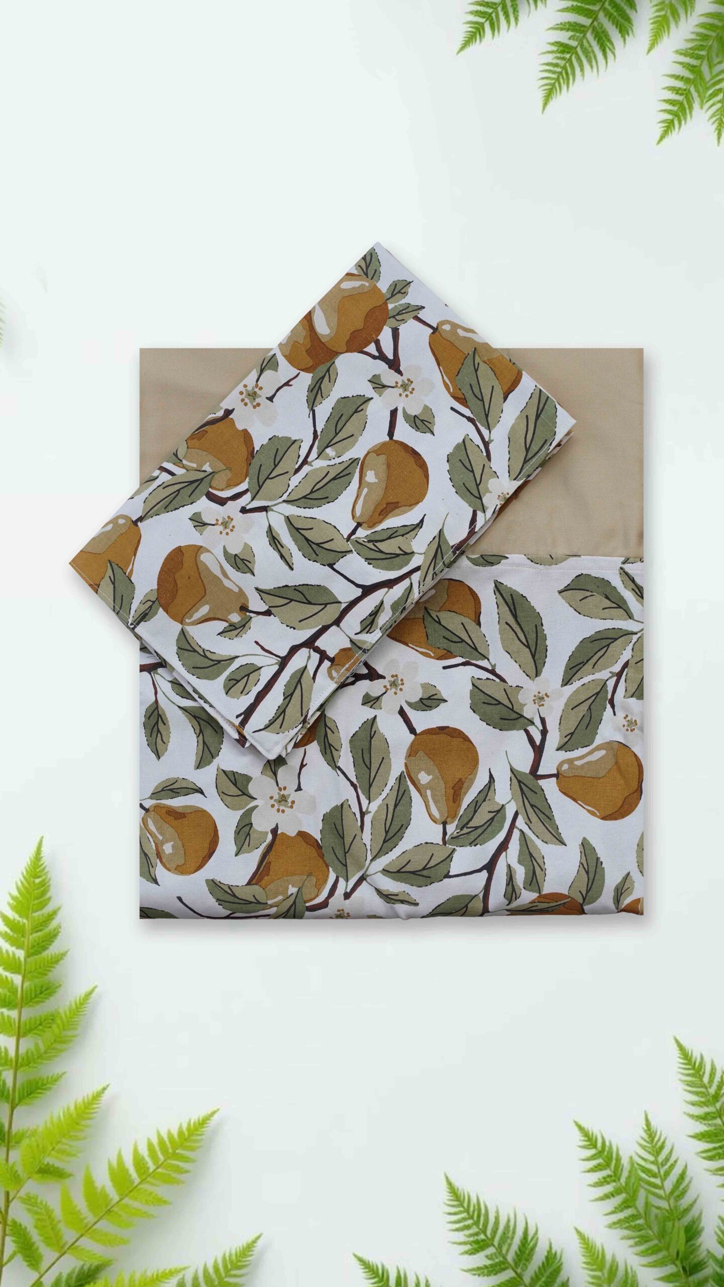Luxury Cotton Queen Bedsheet Border Design with 2 Pillow Covers – ₹589