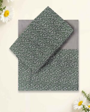 Soft Feel Pure Cotton Queen Size Border Bedsheet with Pillow Covers – ₹589