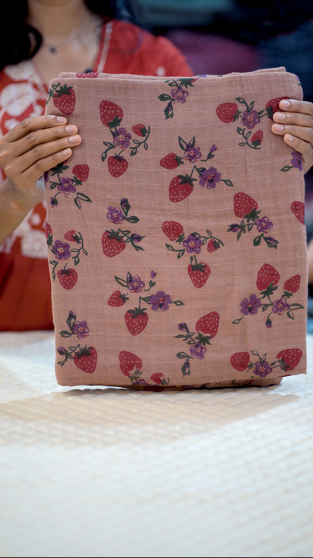 Muslin Kids Blanket Single – Soft Breathable Baby Blanket (₹459 | Free Shipping) - Image 5