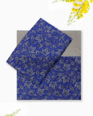 Beautiful Pure Cotton Queen Size Border Bedsheet (90x100) with 2 Pillow Covers – ₹589