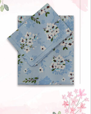 Cotton blend bedsheet Queen size bed with pillow covers soft durable printed bedsheet ₹498 free shipping