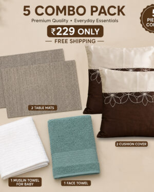 5-Piece Home Essentials Combo Pack | ₹229 Only Free Shipping